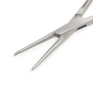 KRUUSE Micro Mosquito Artery Forceps, 12 cm / 4.7", curved, extra delicate