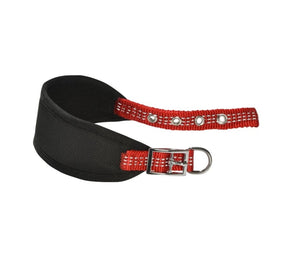 Levrier Oscar Collar - Red / Small
