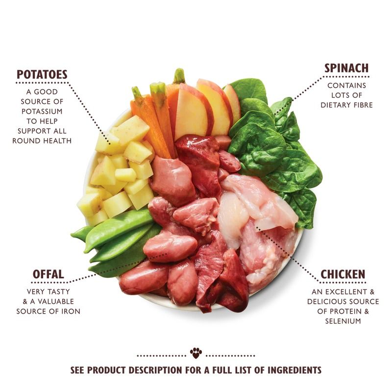 Lily's Kitchen Sunday Lunch with Chicken Potato and Peas Wet Dog Food 400g Tin - 400g - Shopivet.com