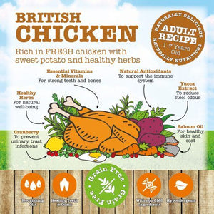 Little BigPaw British Chicken Adult Dry Cat Food - 1.5kg - Shopivet.com