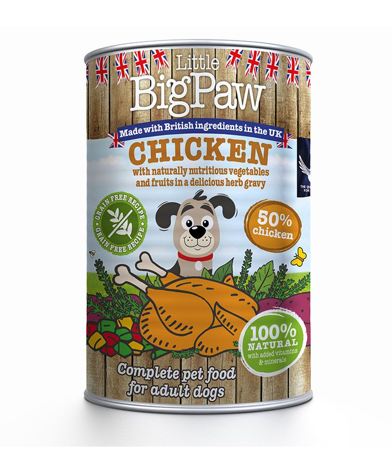 Little BigPaw Chicken Adult Wet Dog Food 390g - 390G - Shopivet.com