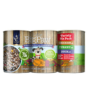 Little BigPaw Variety Pack Adult Wet Dog Food 6x390g - Shopivet.com