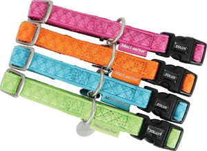 Macleather Adjustable Collar Turquoise, 10 mm