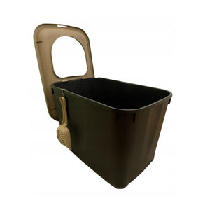MICIA litter box for cats, Hop - In type with top entry (58x38x40cm) - Shopivet.com
