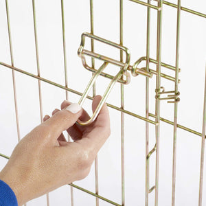 MidWest Foldable Exercise Pen With Door – Gold Zinc - 24 inch - Shopivet.com