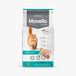 Monello Adult Cat Hairball ( Chicken and Fish Flavor) - 7kg - Shopivet.com