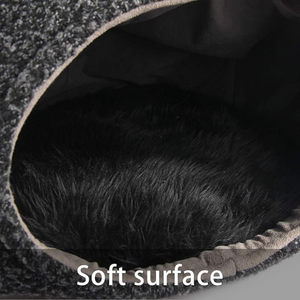 Nest Cat Bed Black