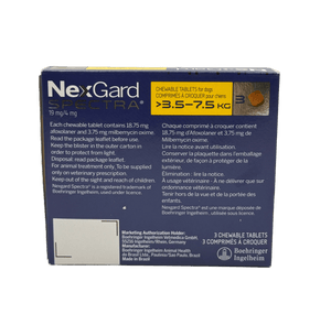NexGard Spectra (3.5 - 7.5kg) Tabs - Shopivet.com