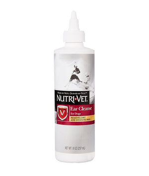 Nutri - Vet Dog Ear Cleanse 8oz - 8OZ - Shopivet.com
