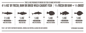 Orijen Six Fish Dry Cat Food - 1.8KG - Shopivet.com