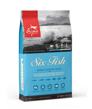 Orijen Six Fish Dry Dog Food - 2kg - Shopivet.com
