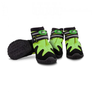 Outdoor Dog Shoes - Green / 2XL