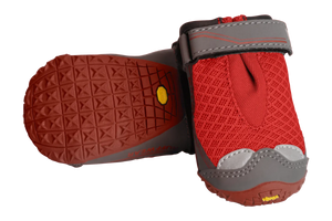 Ruffwear Grip Trex One Pair Dog Boots - Red 2.50in