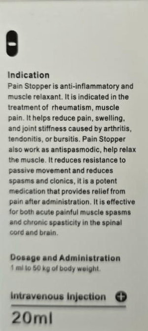 pain stopper 20ml - Shopivet.com
