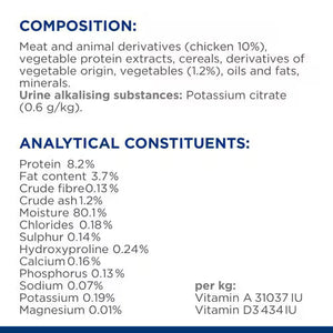 Hill’s Prescription Diet c/d Multicare Feline Chicken & Vegetable Stew (24x82g)