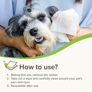 Pet Wipes Ear & Eye (30 Wipes)