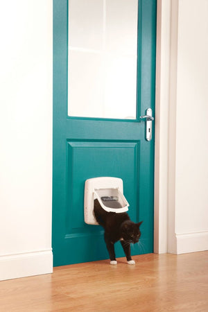 Petsafe Staywell Big Cat/Small Dog Door 4 Way - WHITE - Shopivet.com