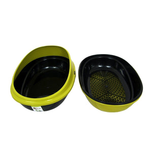 Pin Up Luxo Open Cat Litter Box (59cm × 39.5cm × 27cm) - tan - Shopivet.com