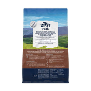 ZIWI Peak Air-Dried Beef Recipe Dry Dog Food - 4KG