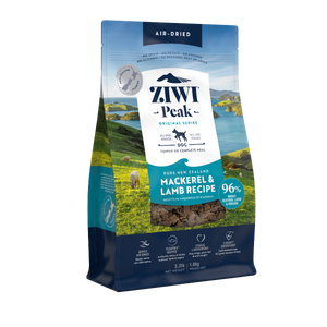 ZIWI Peak Air-Dried Mackerel & Lamb Recipe Dry Dog Food - 4kg