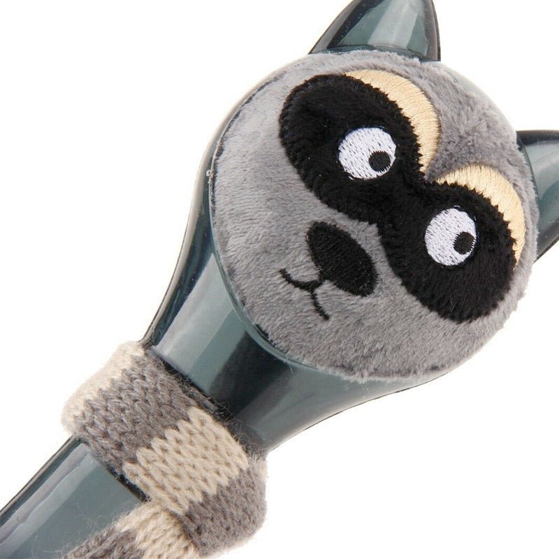 Plush Friendz Grey TPR + Knitting Scarf Coon - Shopivet.com