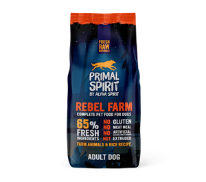 Primal 65% Rebel Farm Dog Food 12 kg
