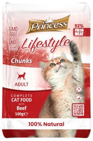 Princess Lifestyle chunks Adult 100g - Shopivet.com