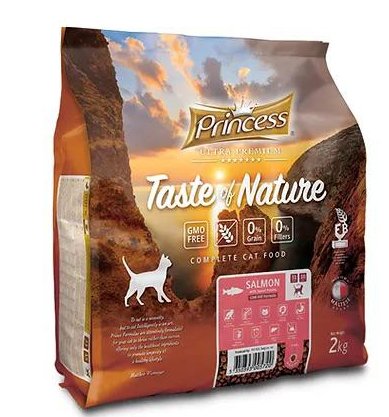 PRINCESS Premium Dry Cat Food 350g