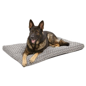 QuietTime® Deluxe Ombré Swirl Pet Bed – Grey - 36 inch - Shopivet.com
