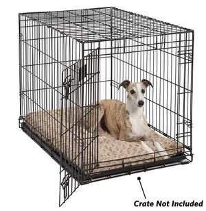 QuietTime Deluxe Ombre Swirl Taupe to Mocha Pet Bed - 22 inch - Shopivet.com
