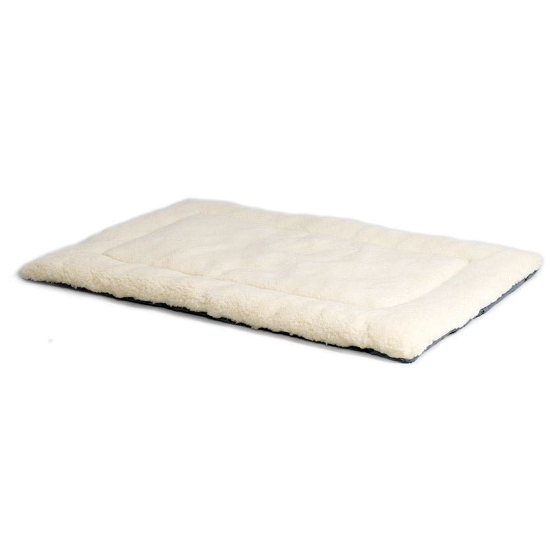 QuietTime Reversible Paw Print Fleece Pet Bed - 30 inch - Shopivet.com