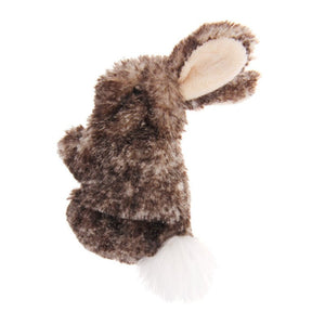 Rabbit Fluffy Plush Cat Toy with 3 Refillable Catnip Bags - Shopivet.com