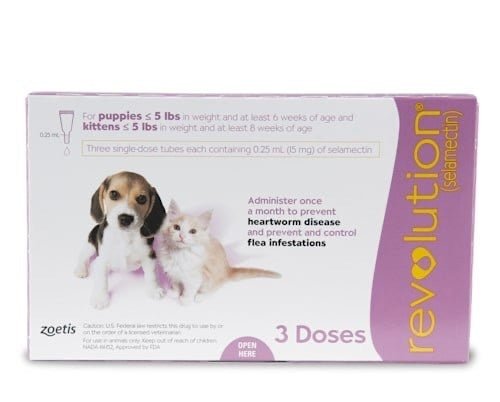 Revolution Topical Solution for Puppies and Kittens 3 Doses - Shopivet.com