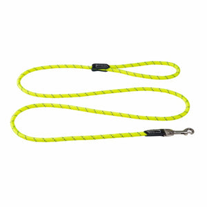 Rogz Classic Rope Long Dog Leash - Dayglo Medium - Shopivet.com