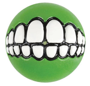 Rogz Grinz Ball Dog Toy - LIME S - Shopivet.com