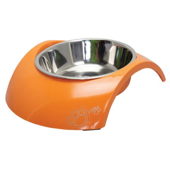 Rogz Luna Dog Bowl - ORANGE 700ML - Shopivet.com