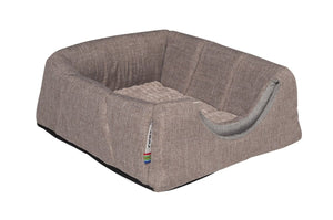 Rogz Oslo Igloo Pod Cat Bed - NATURAL MEDIUM - Shopivet.com