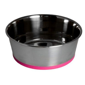 Rogz Slurp Dog Bowl - PINK 550ML - Shopivet.com
