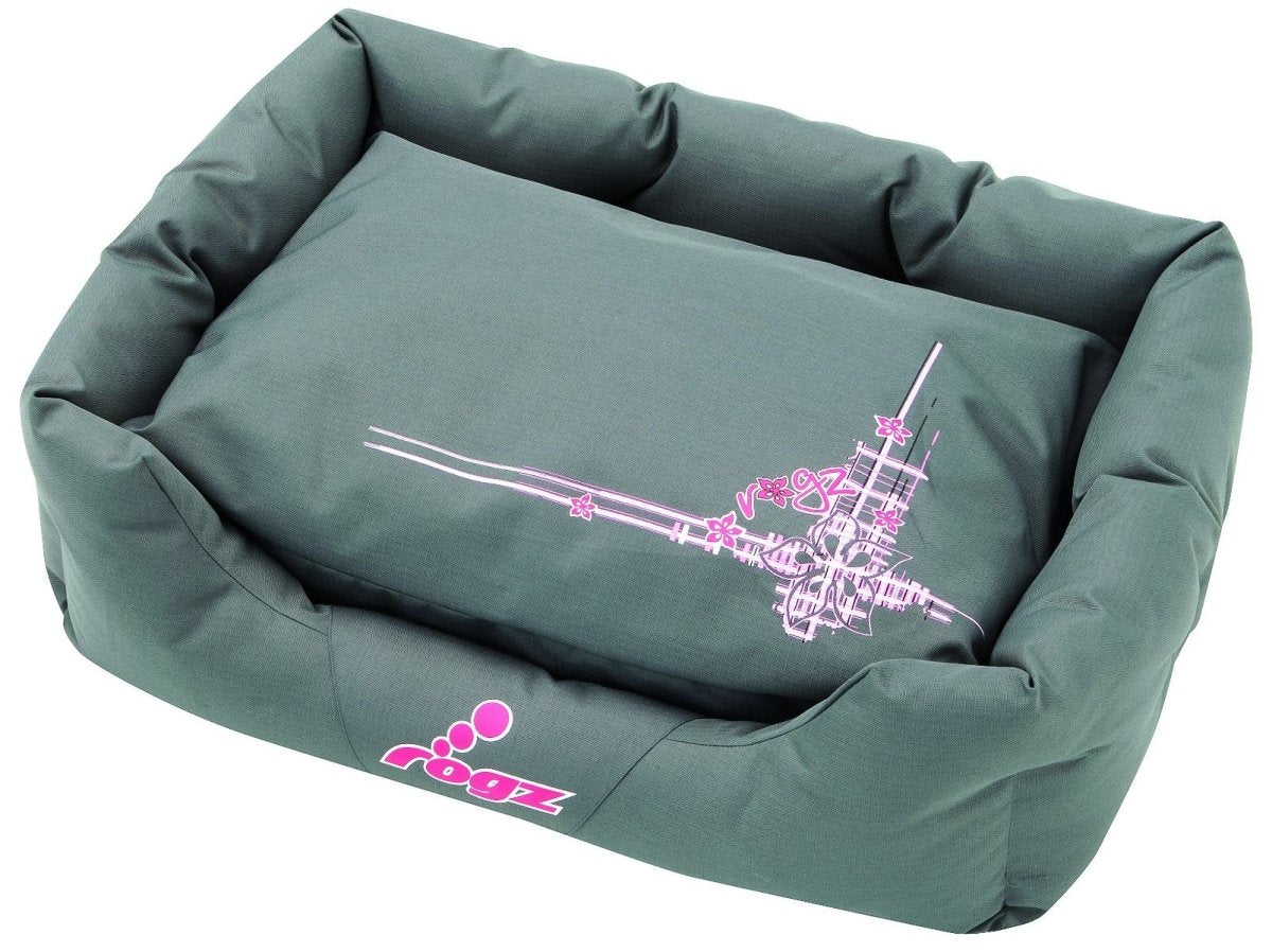 Rogz Spice Pod Floral Tartan Dog Bed - FLORAL TARTAN S - Shopivet.com