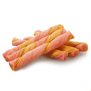 Rosewood Chewy Twist Chicken Dog Treats 345g Value Pack - 345G - Shopivet.com