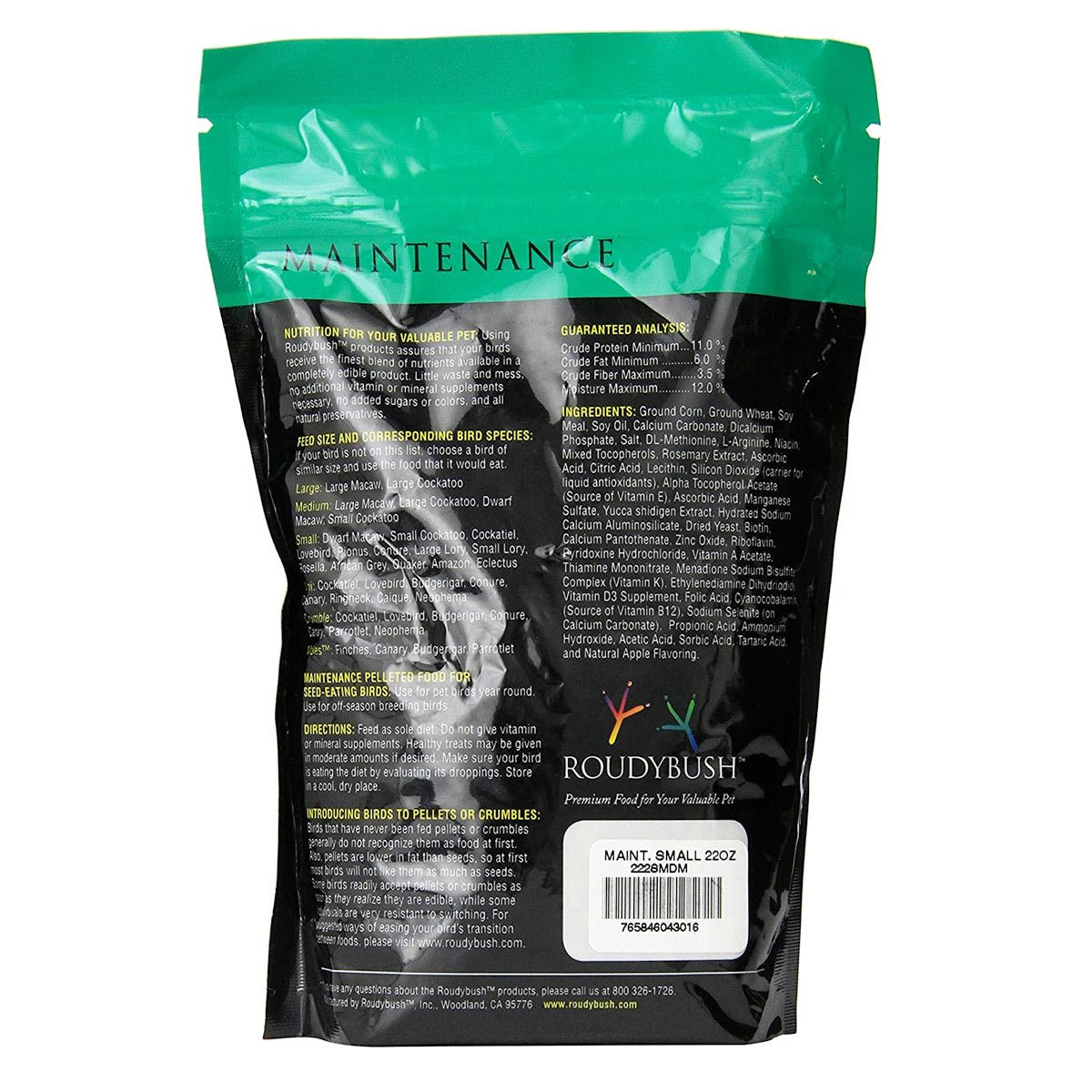RoudyBush Daily Maintenance Small 624g (22 oz) - Shopivet.com