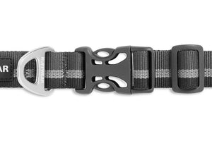 Ruffwear Crag Reflective Dog Collar - GRAY Large - Shopivet.com