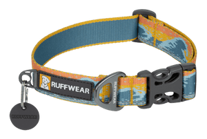 Ruffwear Crag Reflective Dog Collar - Rising Wave Small - Shopivet.com