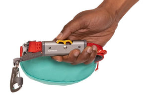 Ruffwear Hitch Hiker Dog Portable Hitch & Leash Combo - Aurora Teal - Shopivet.com