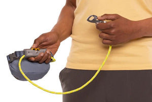 Ruffwear Hitch Hiker Dog Portable Hitch & Leash Combo - Slate Blue - Shopivet.com