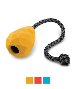 Ruffwear Huck - A - Cone Rubber Tug Dog Toy - Lichen Green - Shopivet.com