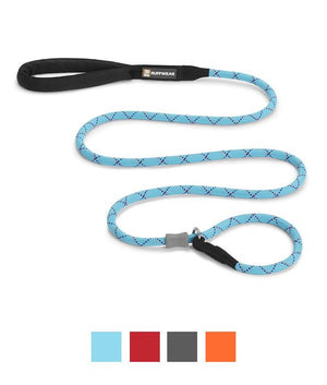 Ruffwear Just - A - Cinch Reflective Dog Leash - Obsidian Black - Shopivet.com
