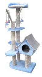 SAGRADA Cat Scratching Pole - Blue - Shopivet.com