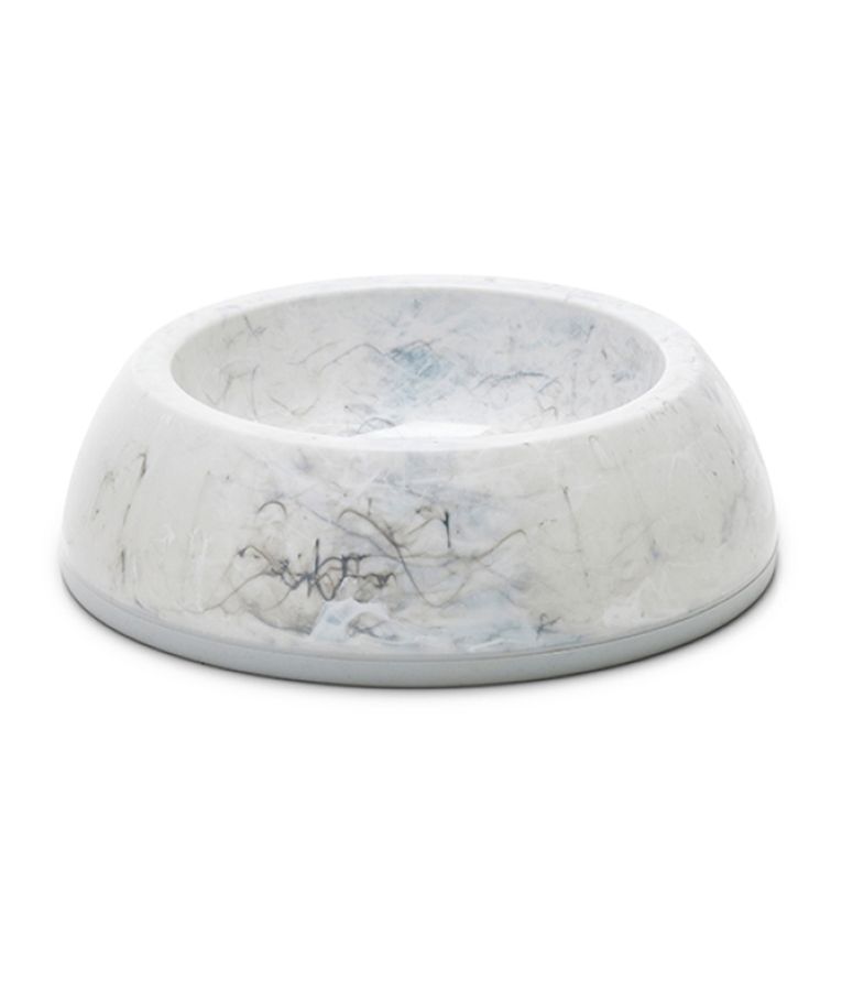 Savic Delice Dog Bowl Marble - Black/Gold 1.2l - Shopivet.com