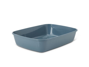 Savic Iriz Cat Litter Tray - BLUESTONE 42CM - Shopivet.com